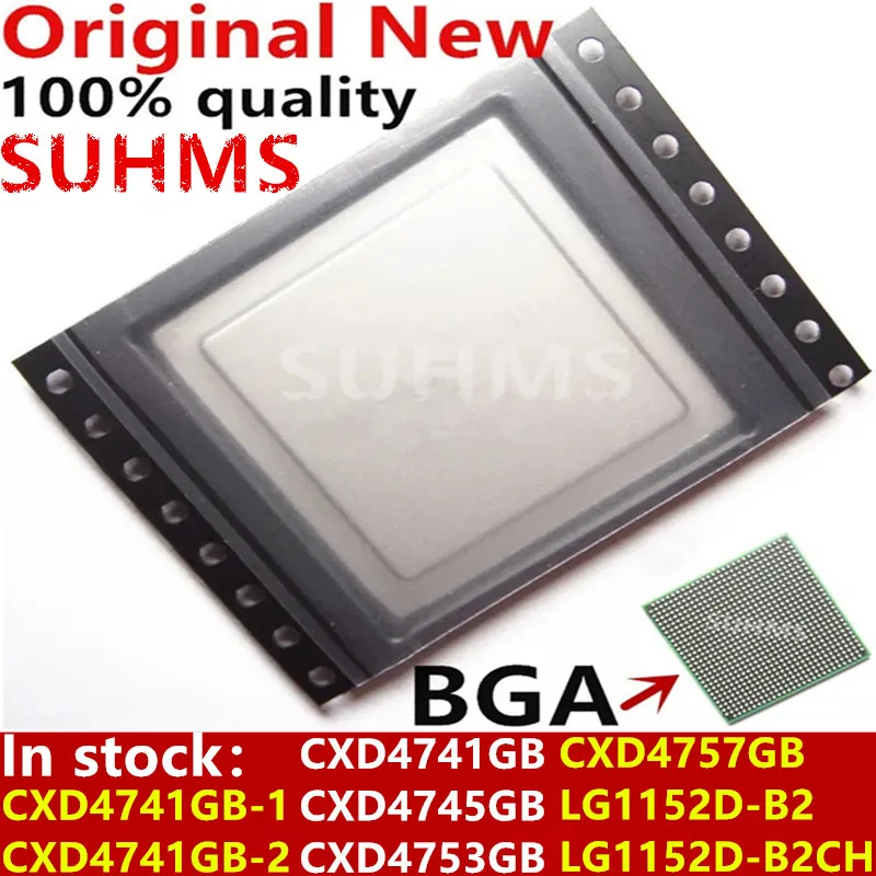 100% Новый CXD4741GB CXD4741GB-1 CXD4741GB-2 CXD4745GB CXD4753GB CXD4757GB LG1152D-B2CH LG1152D-B2 BGA чипсет