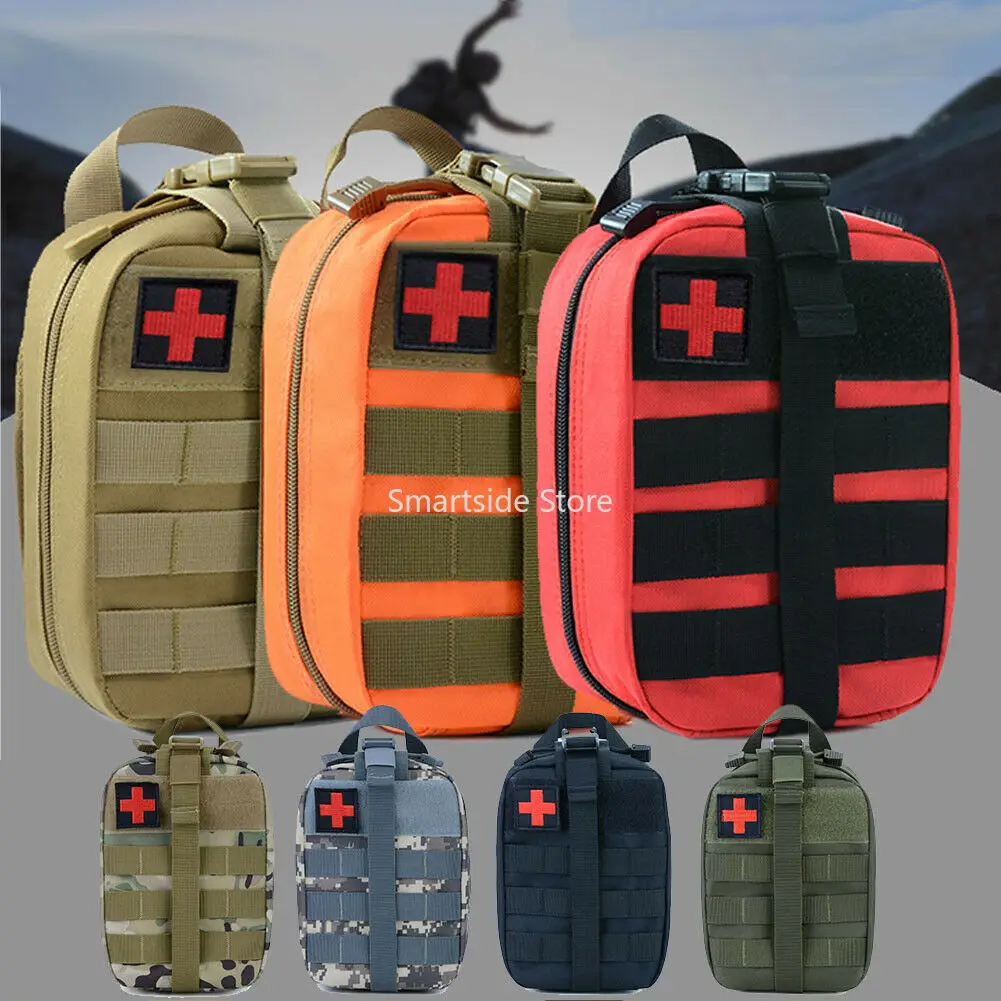 Военная Портативная тактическая аптечка первой помощи, медицинская сумка для пеших прогулок, путешествий на дом, чехол для экстренного лечения, инструменты для выживания на открытом воздухе
