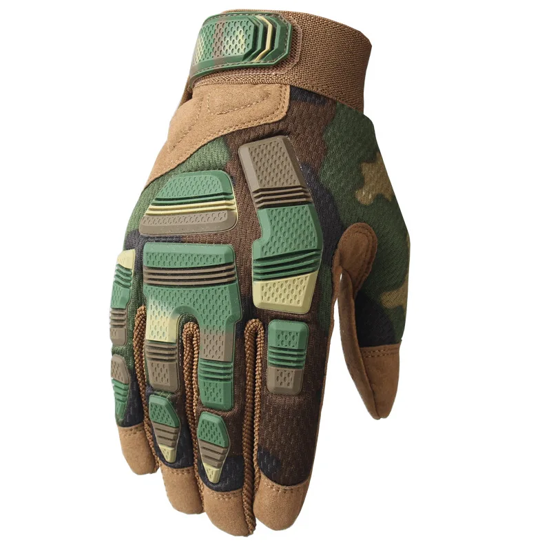 2022 Новые тактические перчатки Военные Бронированные Перчатки Уличные Страйкбольные Боевые Перчатки для стрельбы Мужские Спортивные перчатки с полными пальцами
