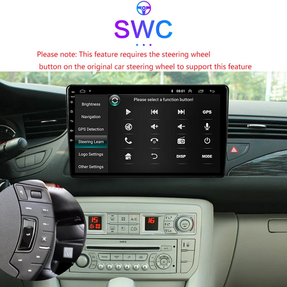 2din carplay Автомобильный Стерео Android 10,1 
