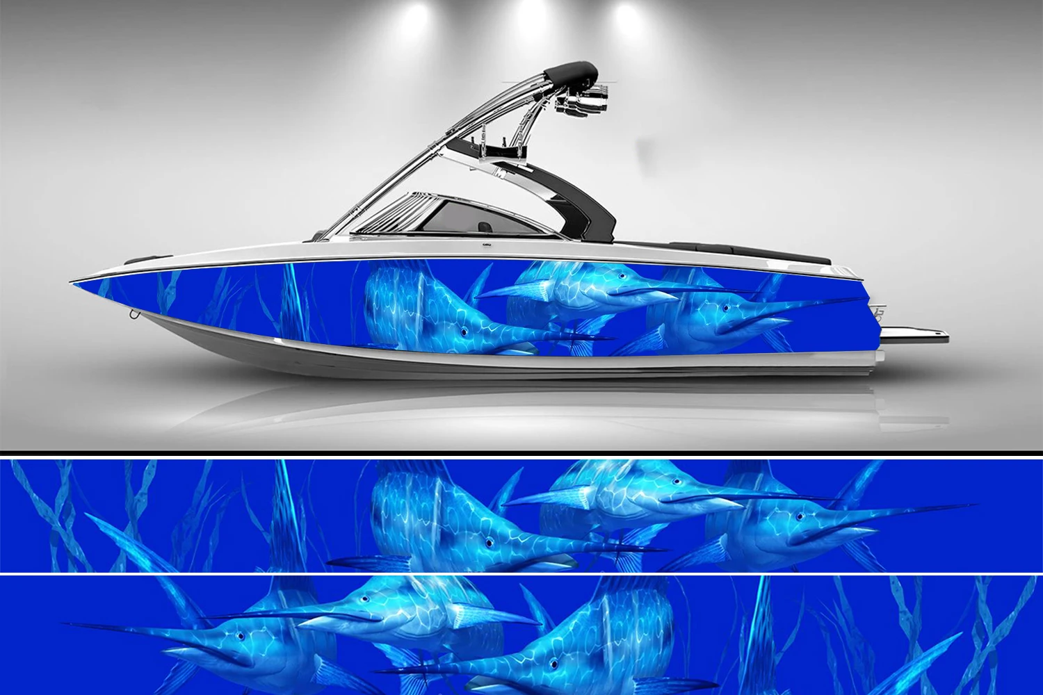 наклейка на лодку marlin, модная изготовленная на заказ наклейка на рыбную лодку, виниловая водонепроницаемая наклейка на лодку, графическая наклейка на лодку