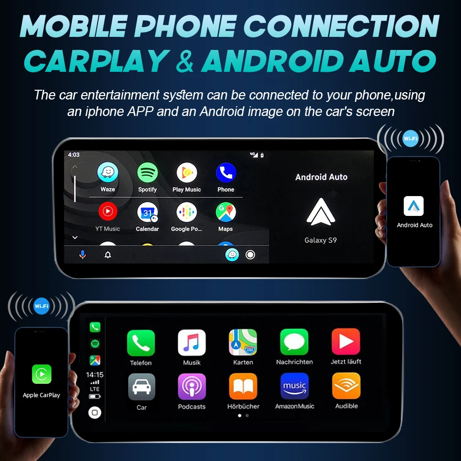 Nunoo Android 12 CarPlay Для Audi Q7 4L 2005-2015 MMI 2G 3G Автомобильный Мультимедийный GPS-Навигатор Авто Радиоэкран с Камерой заднего Вида DSP